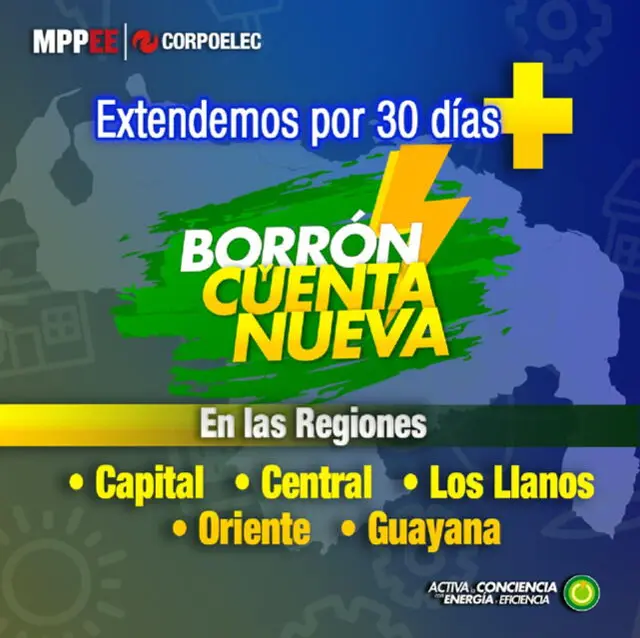 Borrón y cuenta nueva.