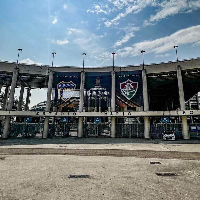 Estadio Maracaná listo para la final de la Copa Libertadores