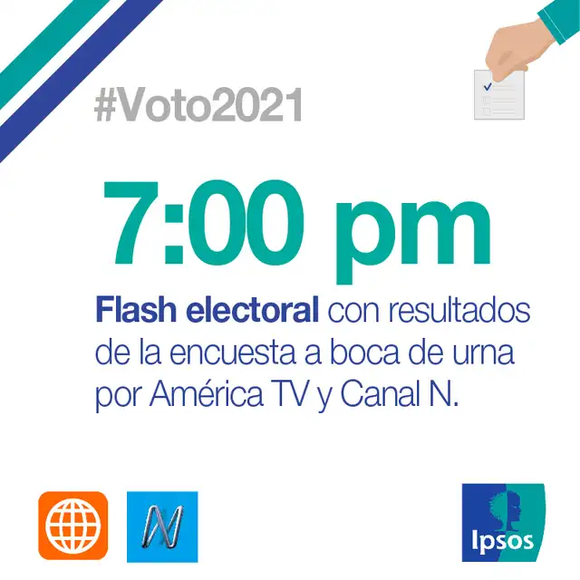 Flash electoral de Ipsos Perú   
