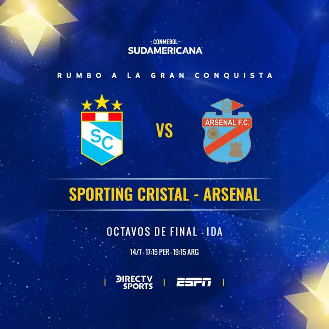 Sporting Cristal vs Arsenal