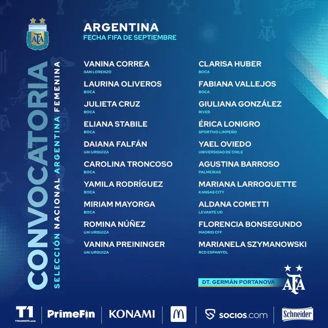 selección de argentina