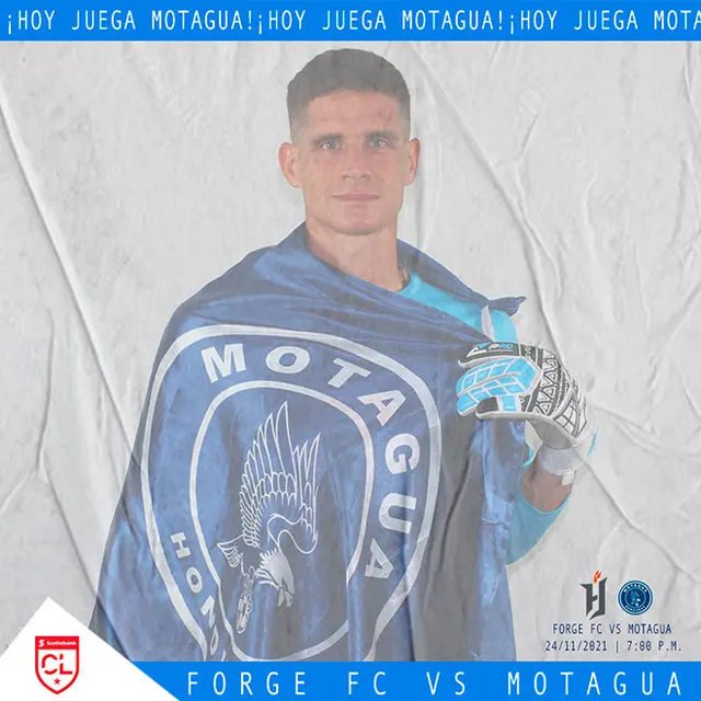 Motagua visita a Forge por la semifinal de la Concacaf League 2021.   