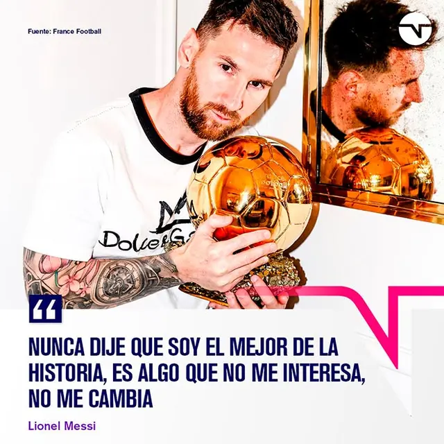 Declaraciones de Lionel Messi a France Football. Declaraciones de Lionel Messi a France Football.