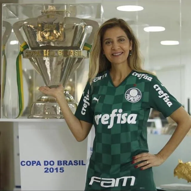 Leila Pereira presidenta de Palmeiras. Leila Pereira presidenta de Palmeiras.