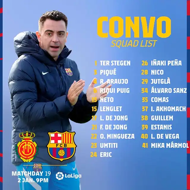 Barcelona vs Mallorca
