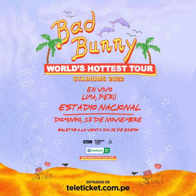 entradas bad bunny