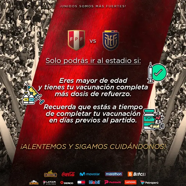 Entradas Perú vs Ecuador