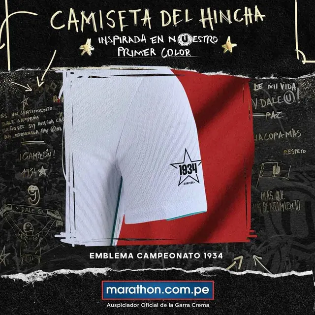 Camiseta U titulo 1934 Alianza