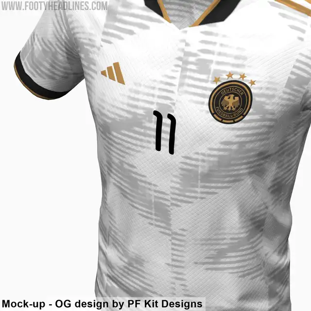 Posible nueva camiseta de Alemania para Qatar 2022 Posible nueva camiseta de Alemania para Qatar 2022