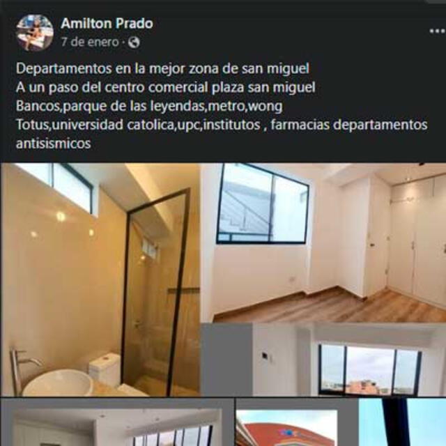 Amilton Prado y la venta de departamentos