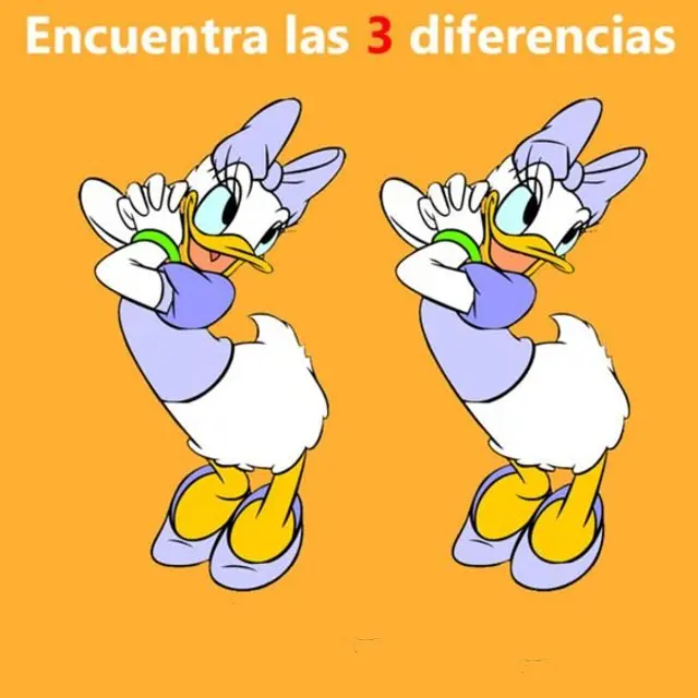 Reto visual completo: Encuentra las 3 diferencias