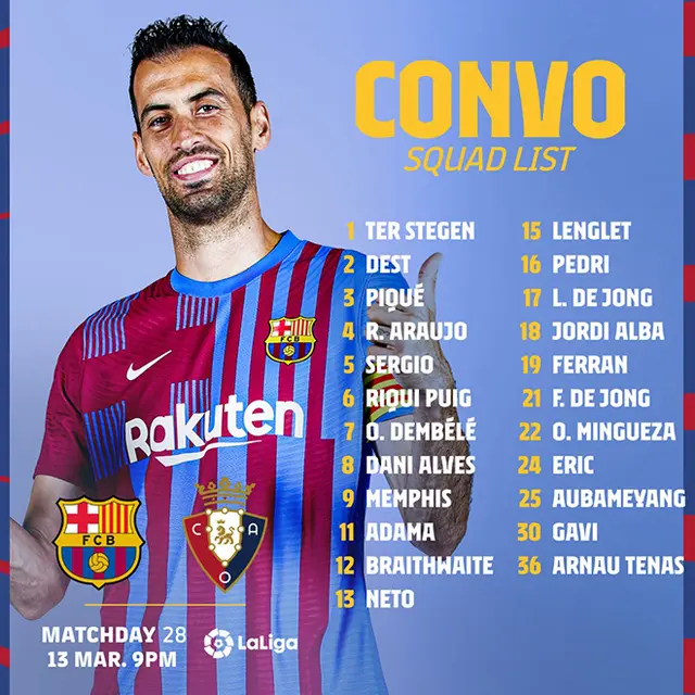 Barcelona vs Osasuna