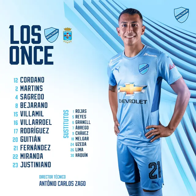 Once de Bolívar.