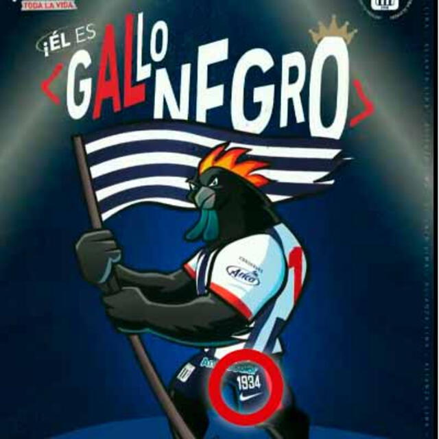 Mascota de Alianza Lima: "Gallo Negro" Mascota de Alianza Lima: "Gallo Negro"