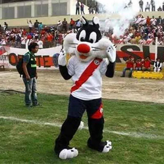 "Gato Basurero" mascota de Deportivo Municipal "Gato Basurero" mascota de Deportivo Municipal
