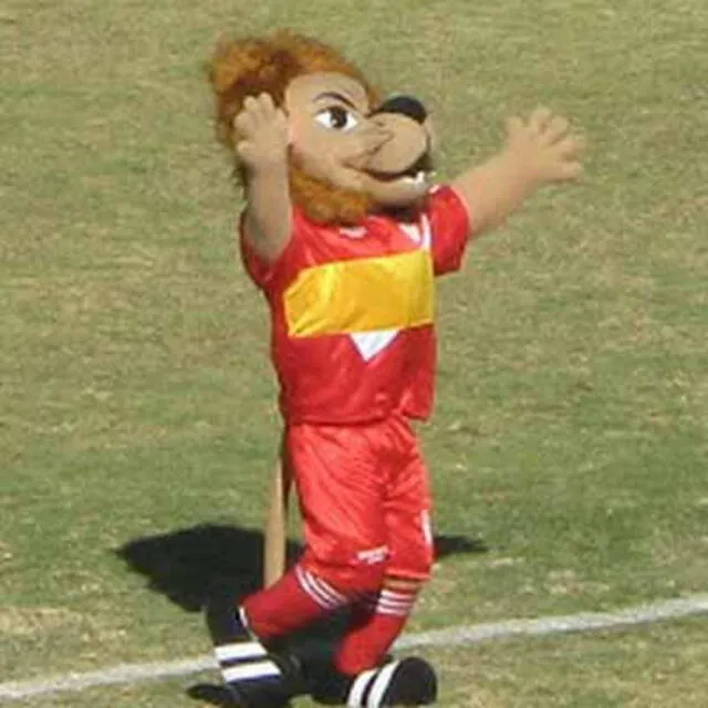 "León" mascota de Sport Huancayo "León" mascota de Sport Huancayo