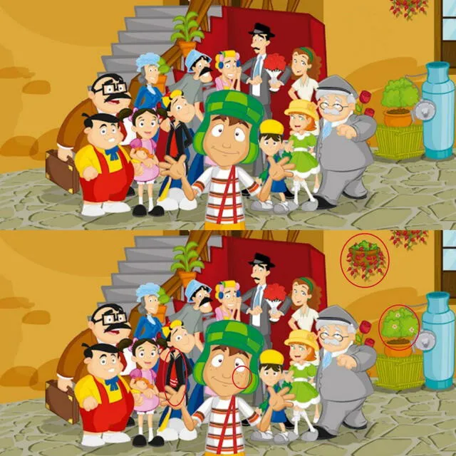 reto visual, acertijo visual, retos del chavo del 8