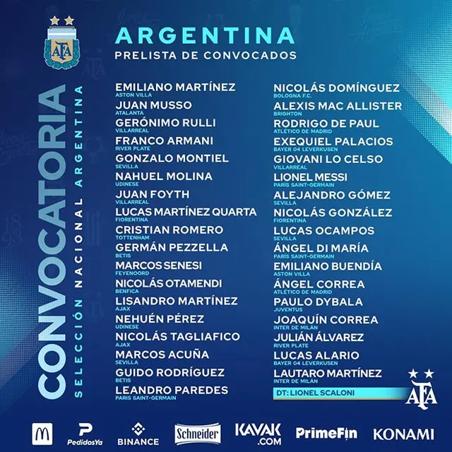 Argentina vs Italia