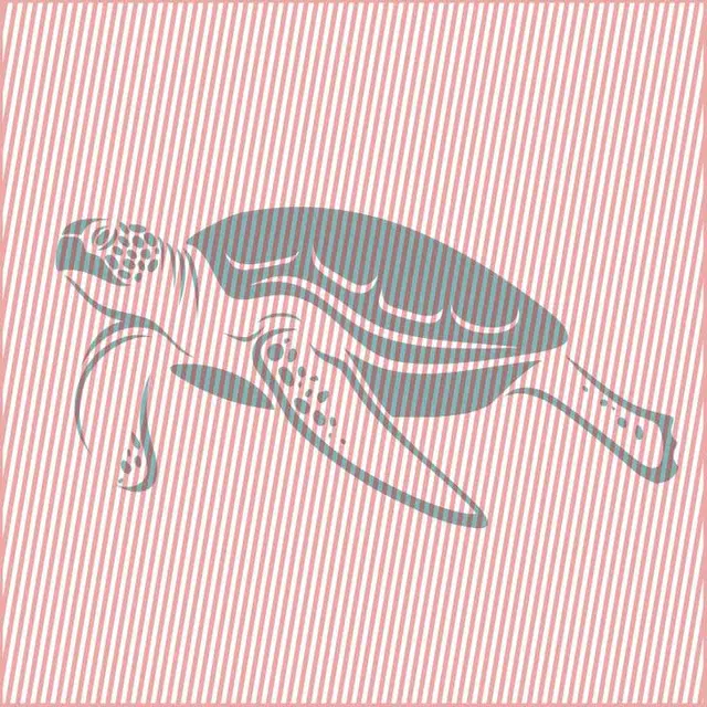 La ilusión óptica escondía una tortuga. Foto: Difusión   