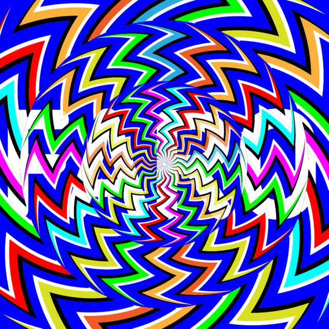 Ilusión óptica, imagen.