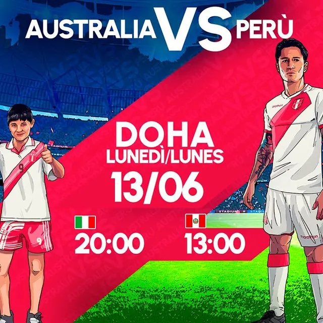 Perú vs Australia