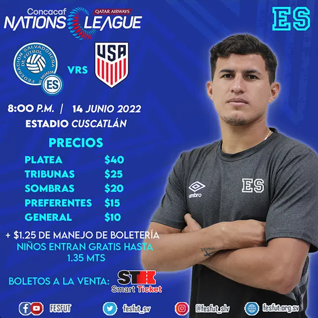 El Salvador vs Estados Unidos