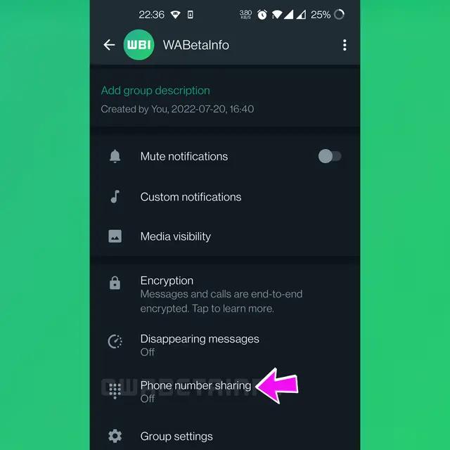 WhatsApp pronto implementará una función para incrementar nuestra privacidad en distintos grupos de chat.