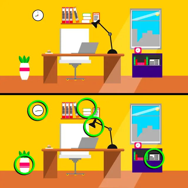 ¿Podrás hallar las 5 diferencias? Resuelve este reto visual para EXPERTOS en menos de 10 segundos ¿Podrás hallar las 5 diferencias? Resuelve este reto visual para EXPERTOS en menos de 10 segundos