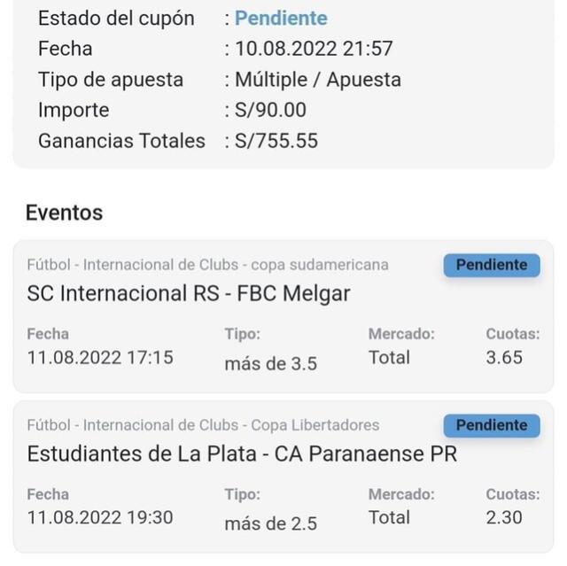 Hincha lo deja TODO y apuesta por lluvia de goles en el Melgar vs. Internacional Hincha lo deja TODO y apuesta por lluvia de goles en el Melgar vs. Internacional