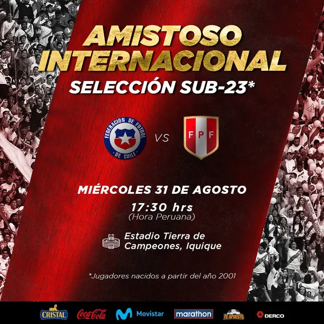 FPF: Amistoso de la Sub-23