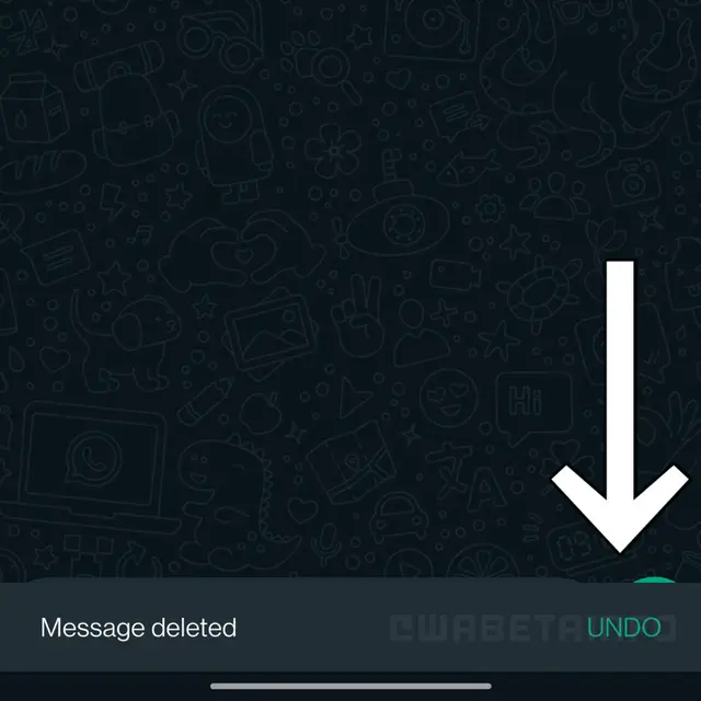 WhatsApp implementará función para revertir el borrado de mensajes