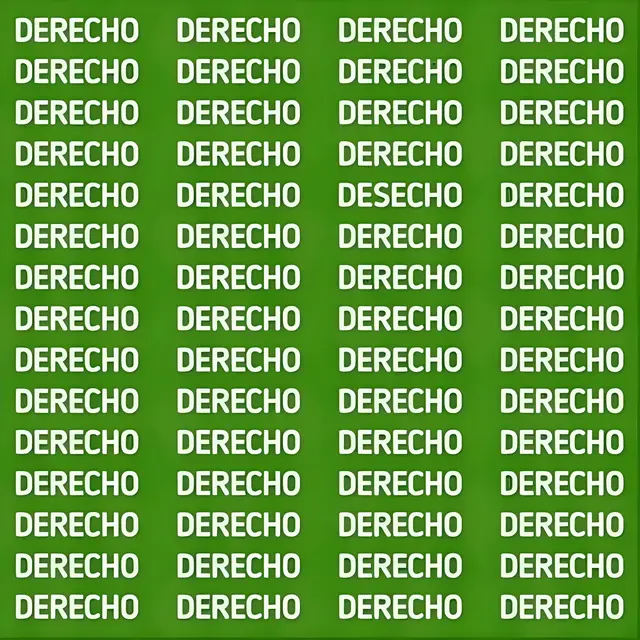 Encuentra la palabra 'Desecho' en segundos. | Fuente: Genial gurú