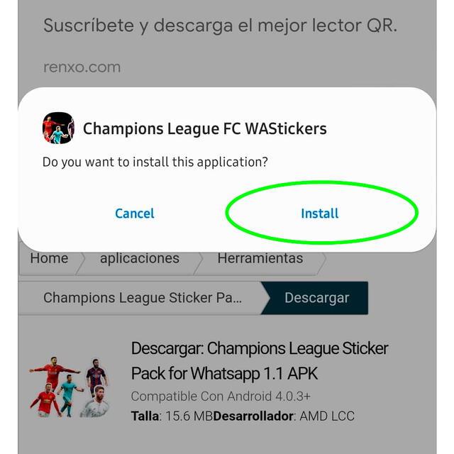 WhatsApp 2022: descarga AQUÍ los mejores stickers de la Champions League
