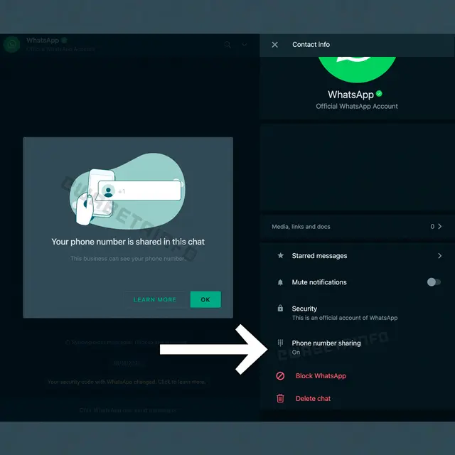 WhatsApp no compartirá tu número con negocios en su versión de PC