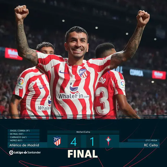 Atlético Madrid vs Real Madrid