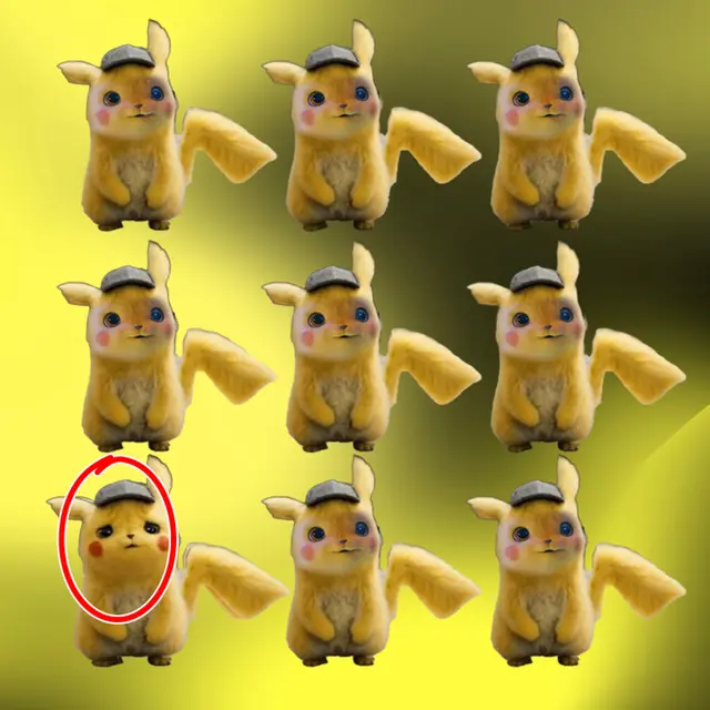 Solución al reto visual de Pikachú