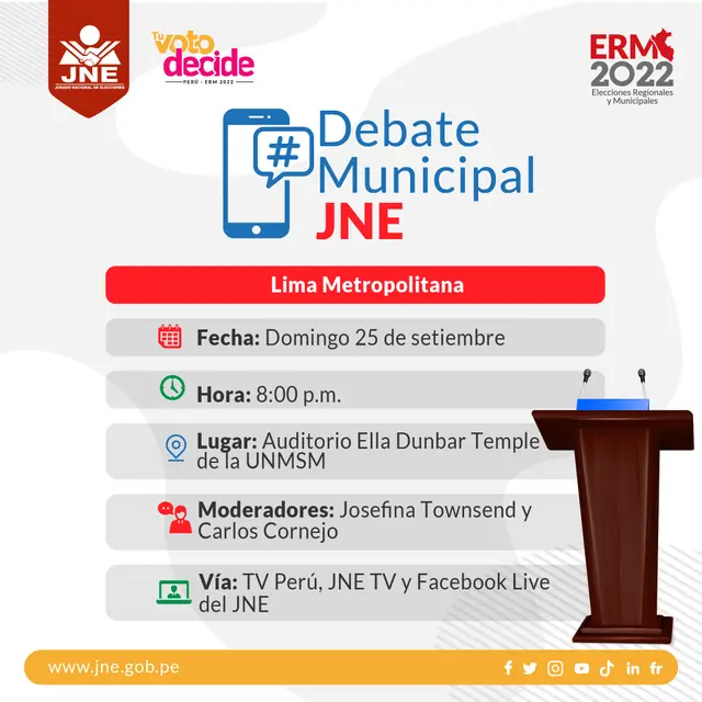  Debate Municipal 2022