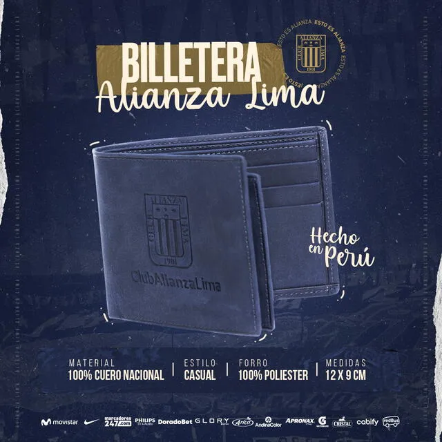 Billetera Alianza Lima Billetera Alianza Lima