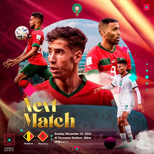 Bélgica vs Marruecos