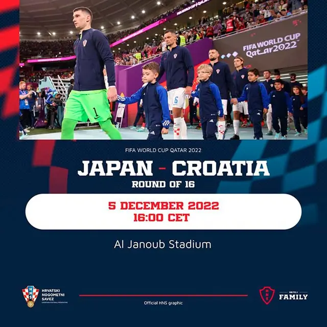 Japón vs Croacia