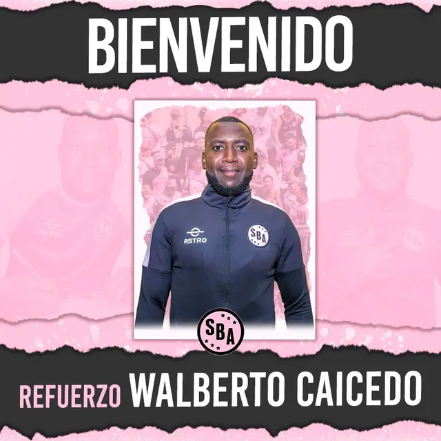 Walberto Caicedo es nuevo jugador de Sport Boys.