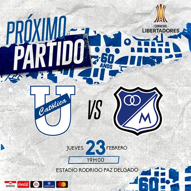 U Católica vs Millonarios