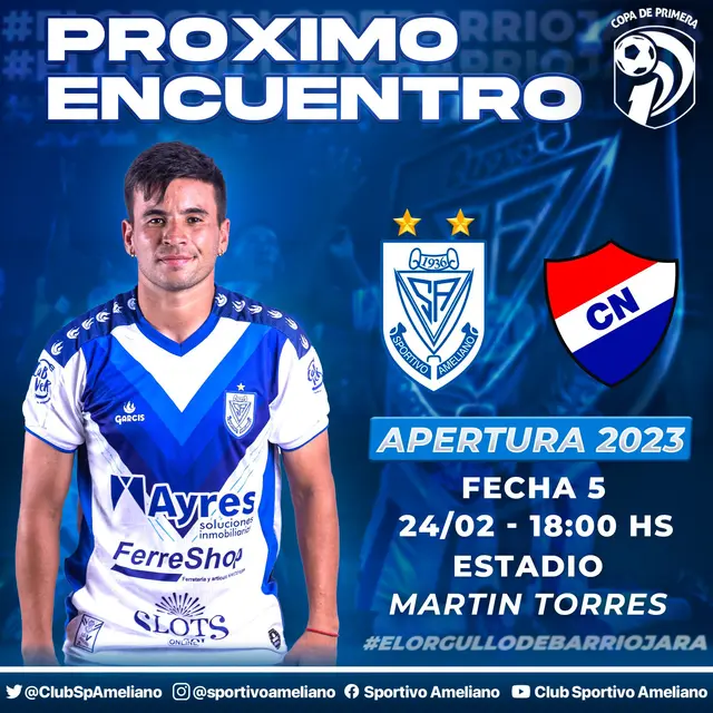 Sportivo Ameliano vs Nacional
