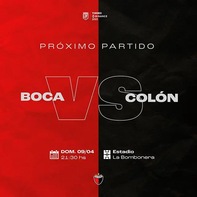 Boca Juniors vs Colón