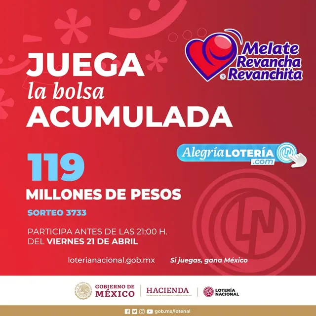 melate, revancha y revanchita melate, revancha y revanchita