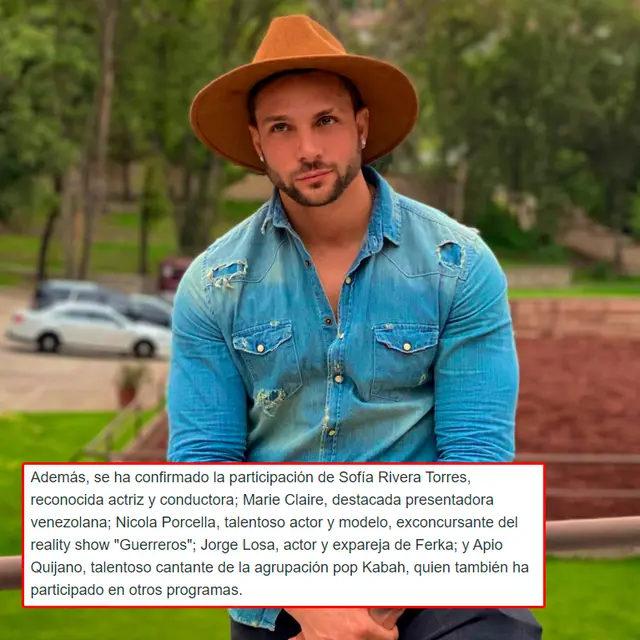 Nicola Porcella  La casa de los famosos Mexico