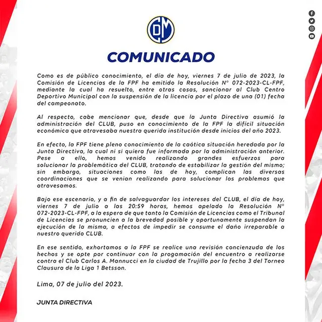 Deportivo Municipal