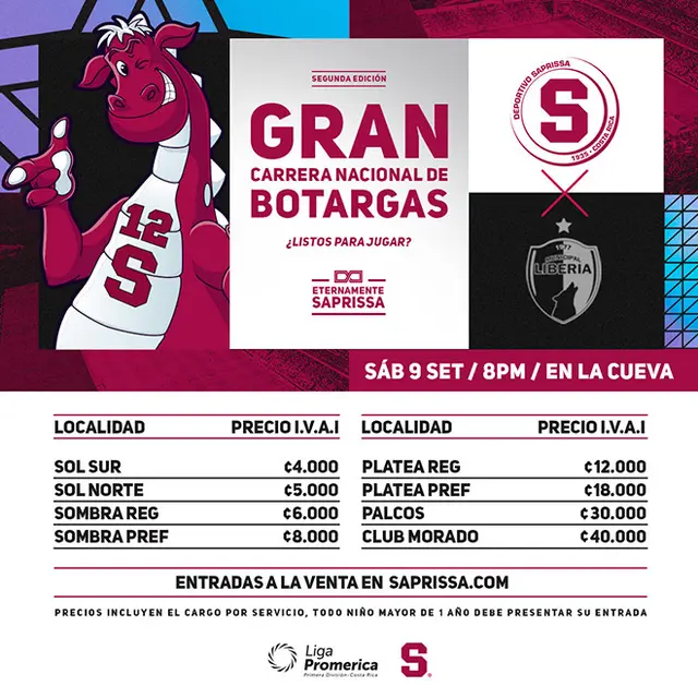 Saprissa vs Liberia