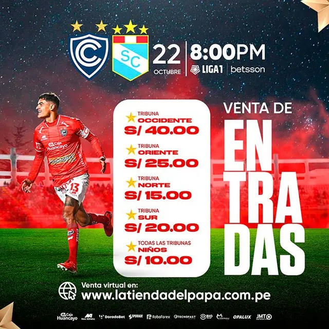 Sporting Cristal vs Cienciano