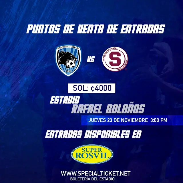 Grecia vs Saprissa